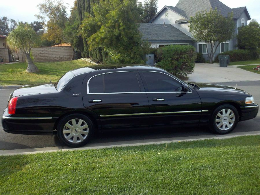 Executive town car sedan