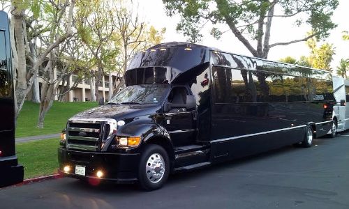 40 passenger party limo bus 3