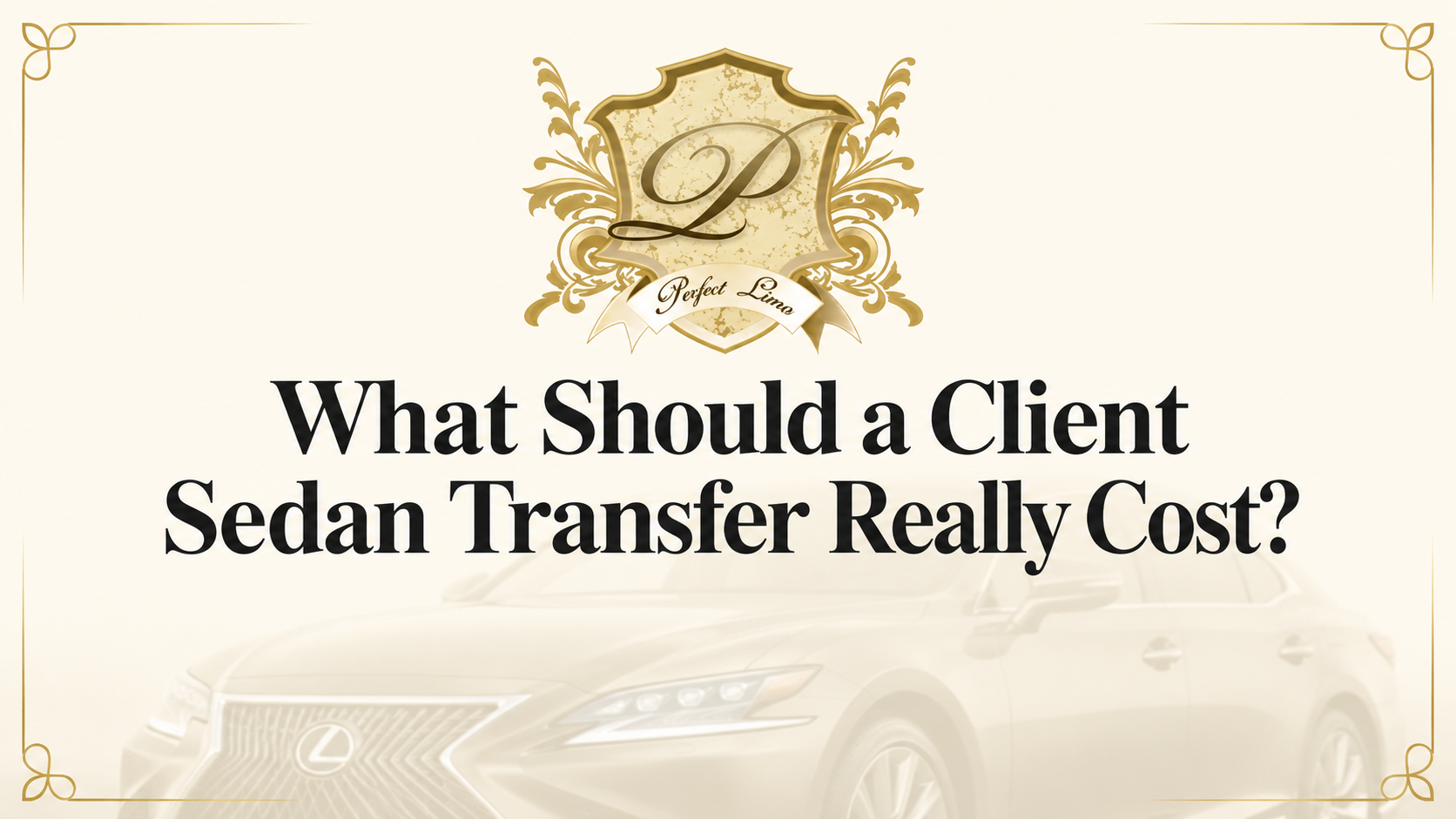 Proven Tips for Better Point-to-Point Sedan Transfer Quotes 2026