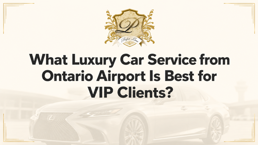 What luxury car service from ontario airport is best for vip clients