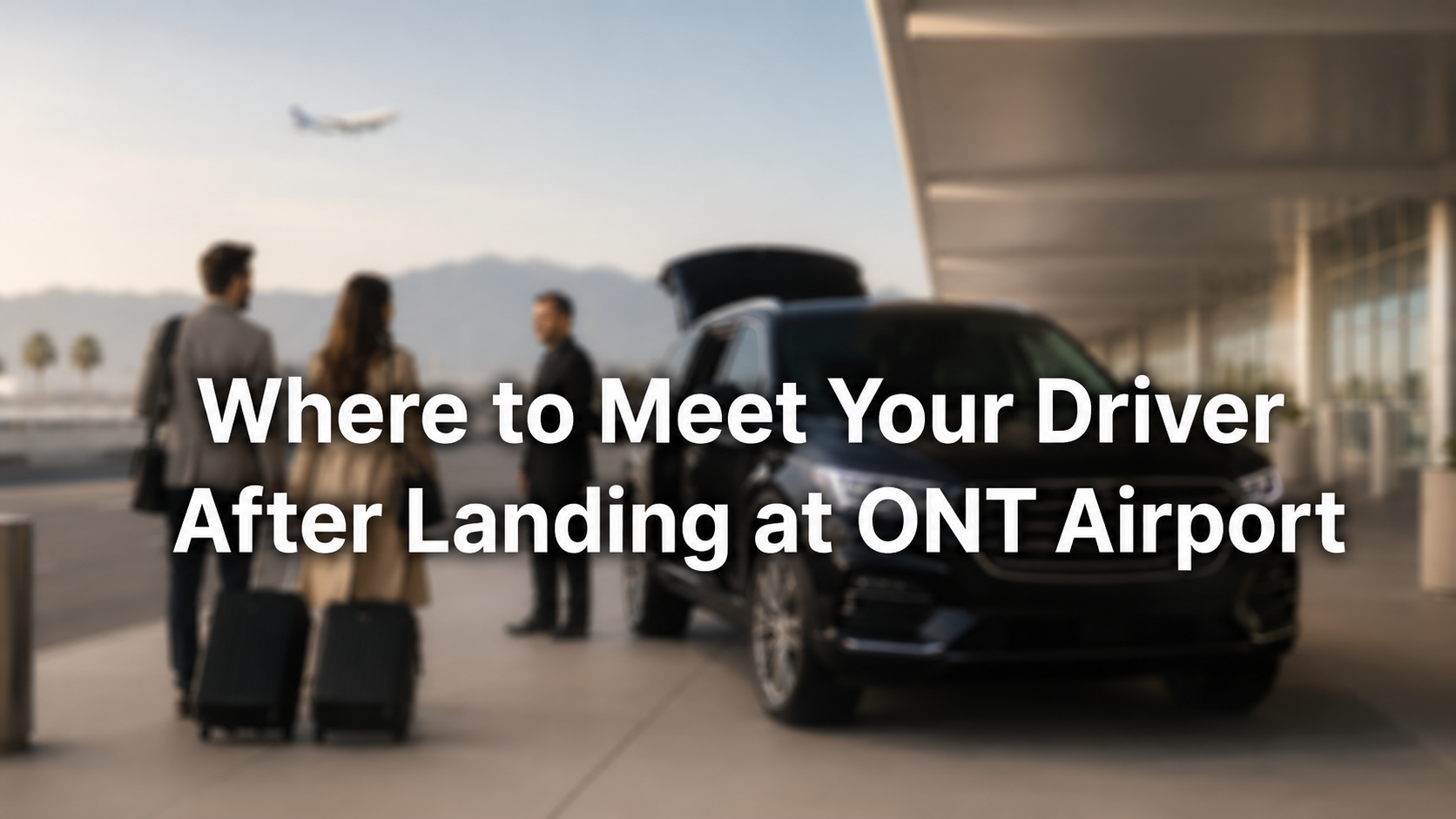 Where to Meet Your Driver After Landing at ONT Airport