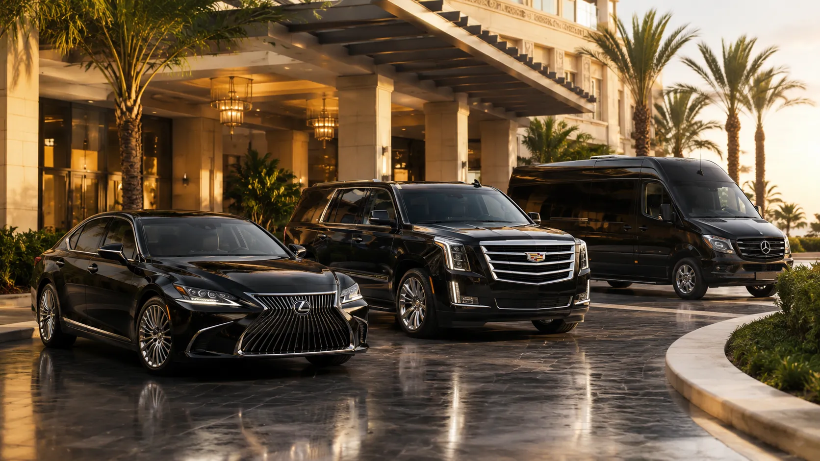 Suv and sprinter cruise port transfer service for luggage and group transportation